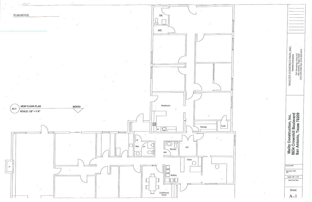8634 Crownhill Building A Floor Plan