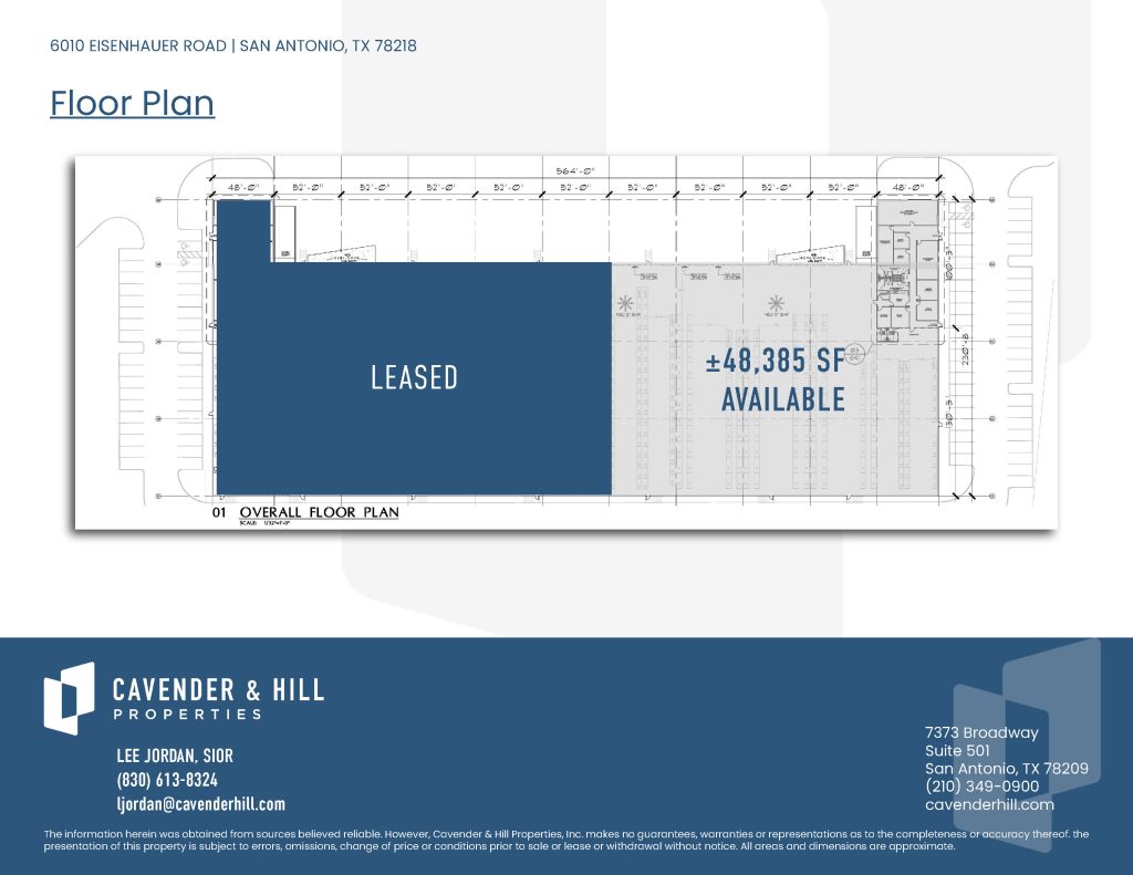 floor plan 6010 Eisenhauer Road 9.11.26